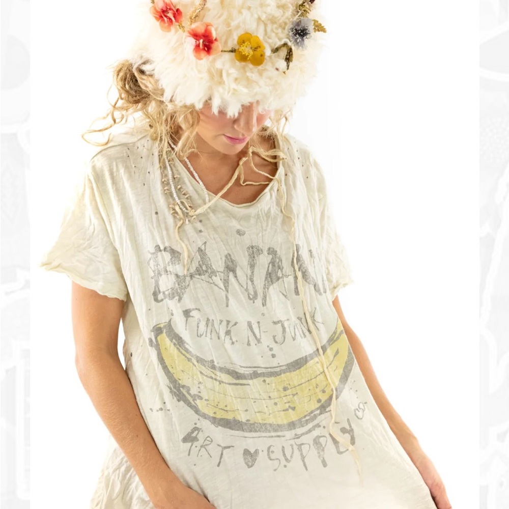 Magnolia Pearl banana Funk n junk Tee